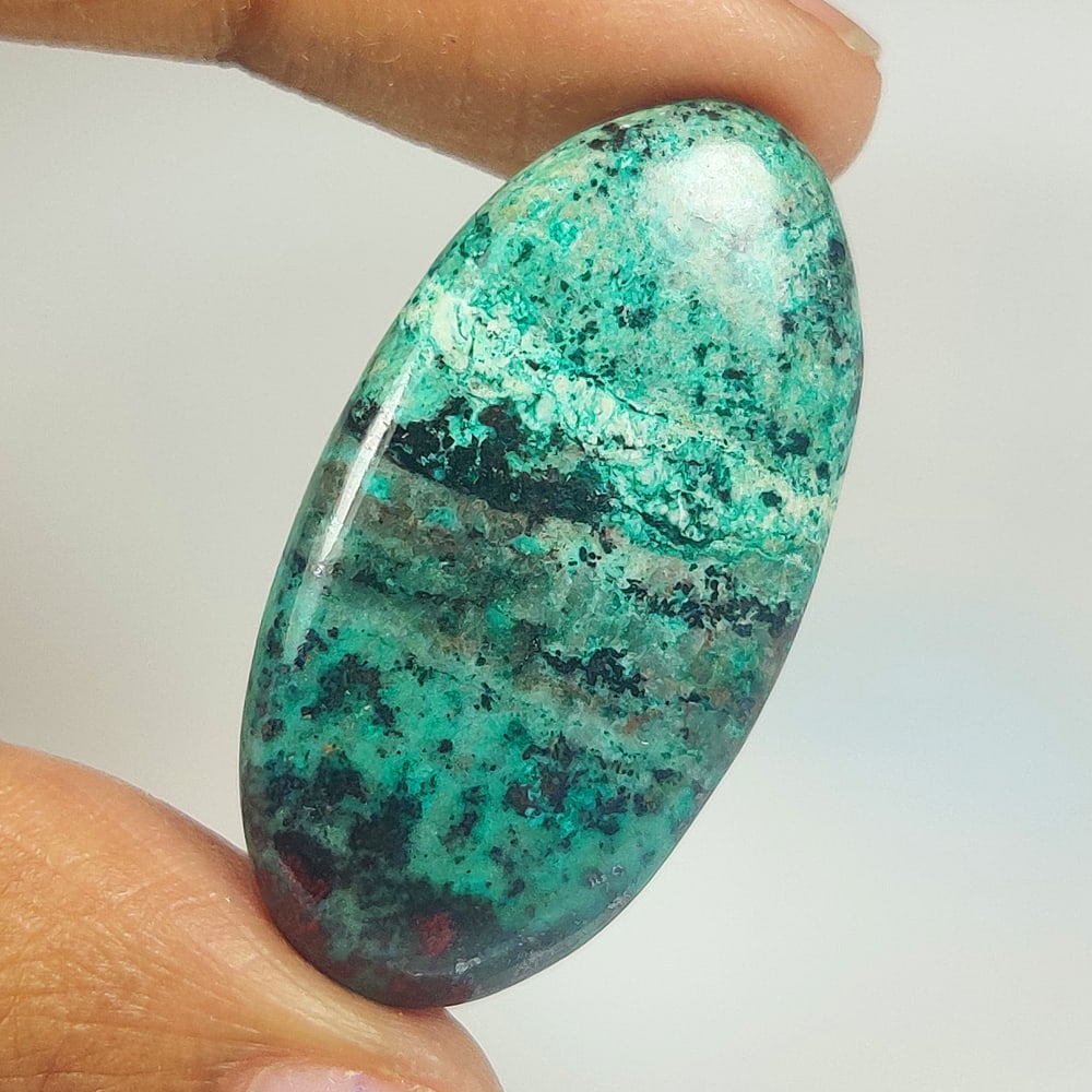 19.00 Ct Natural Snaora Sunrise Jasper Quartz Oval Cab (1 of 2)