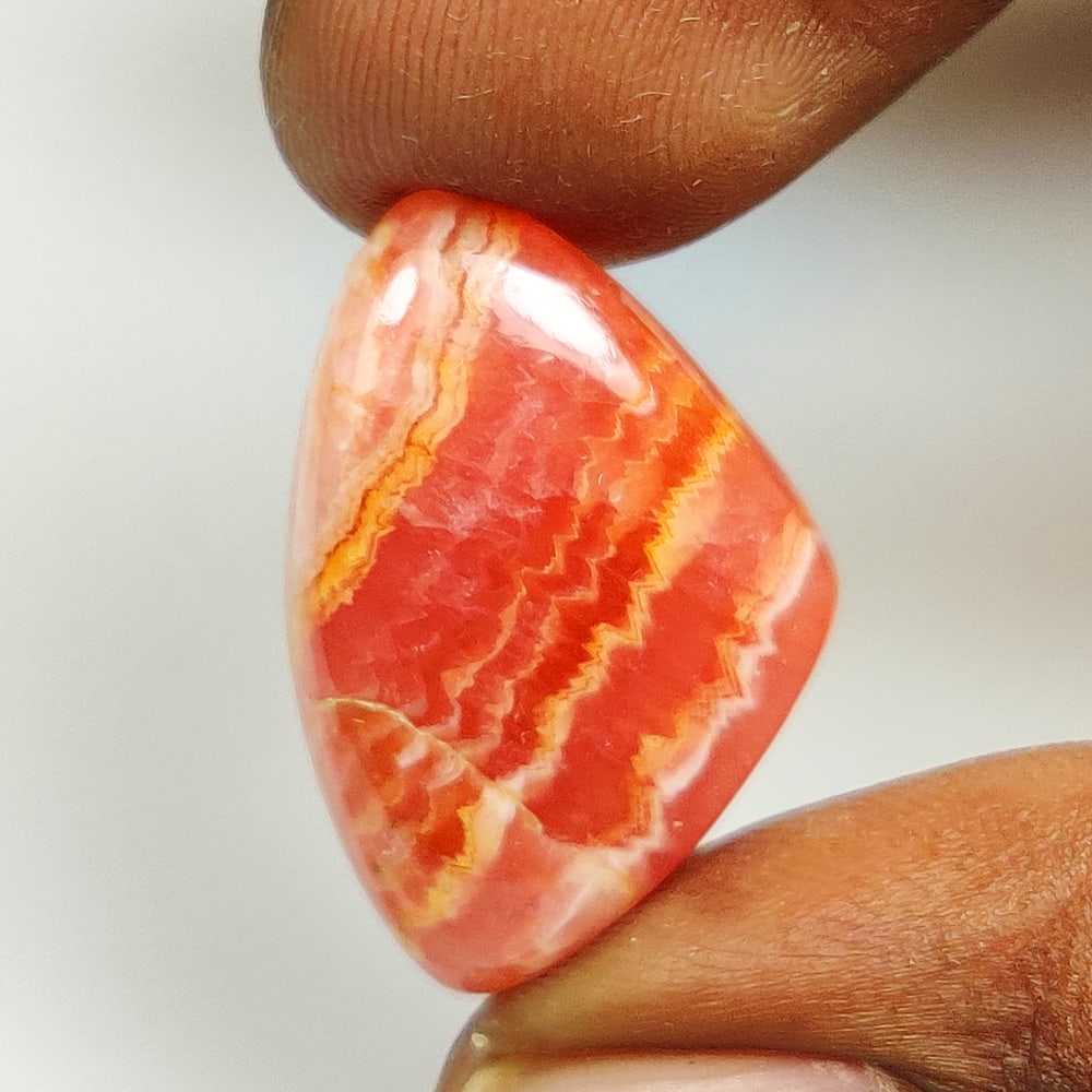 20.49 Ct Natural Rhodochrosite Fancy Cab (1 of 2)