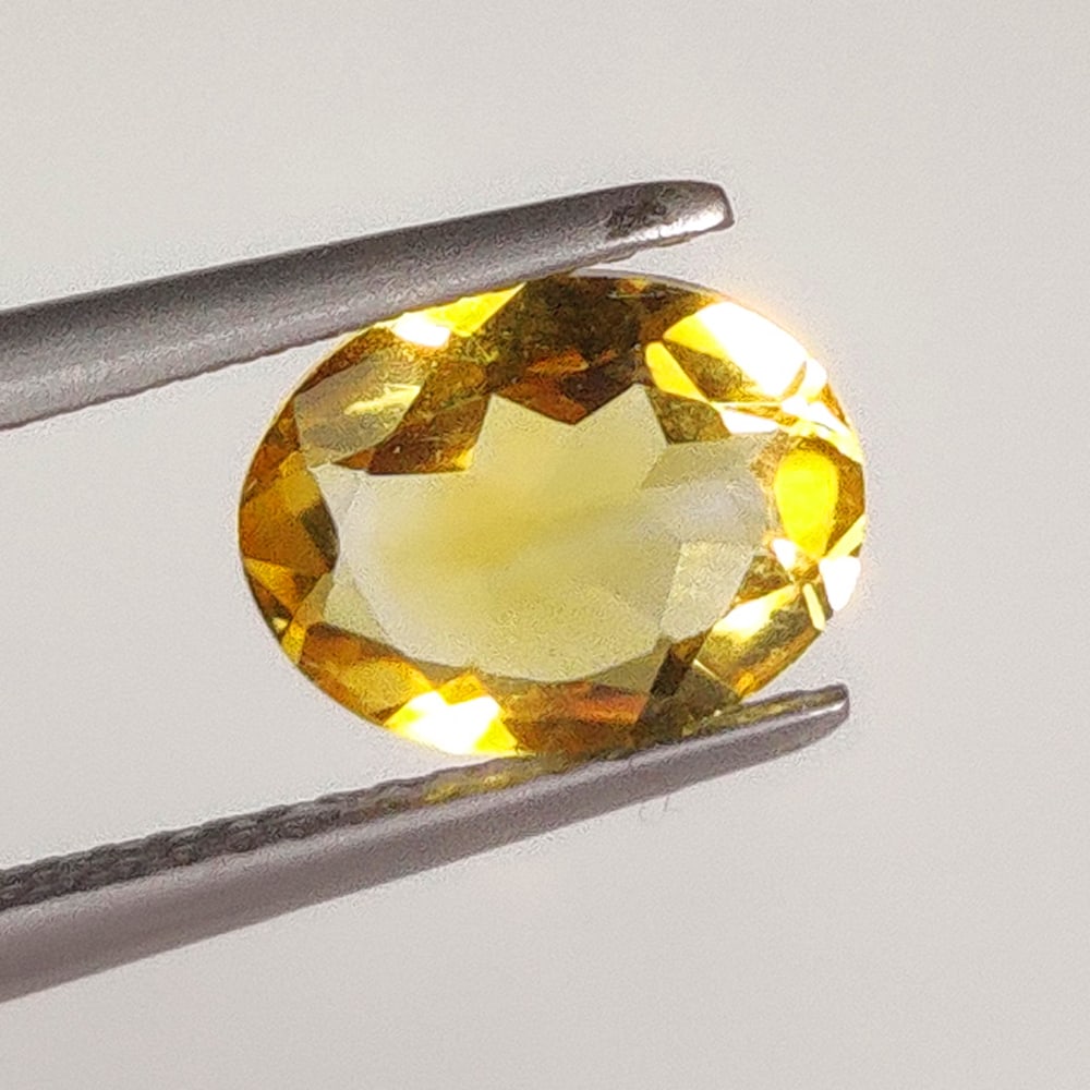 1.48 Ct Natural Yellow Citrine Oval Cut (1 of 2)