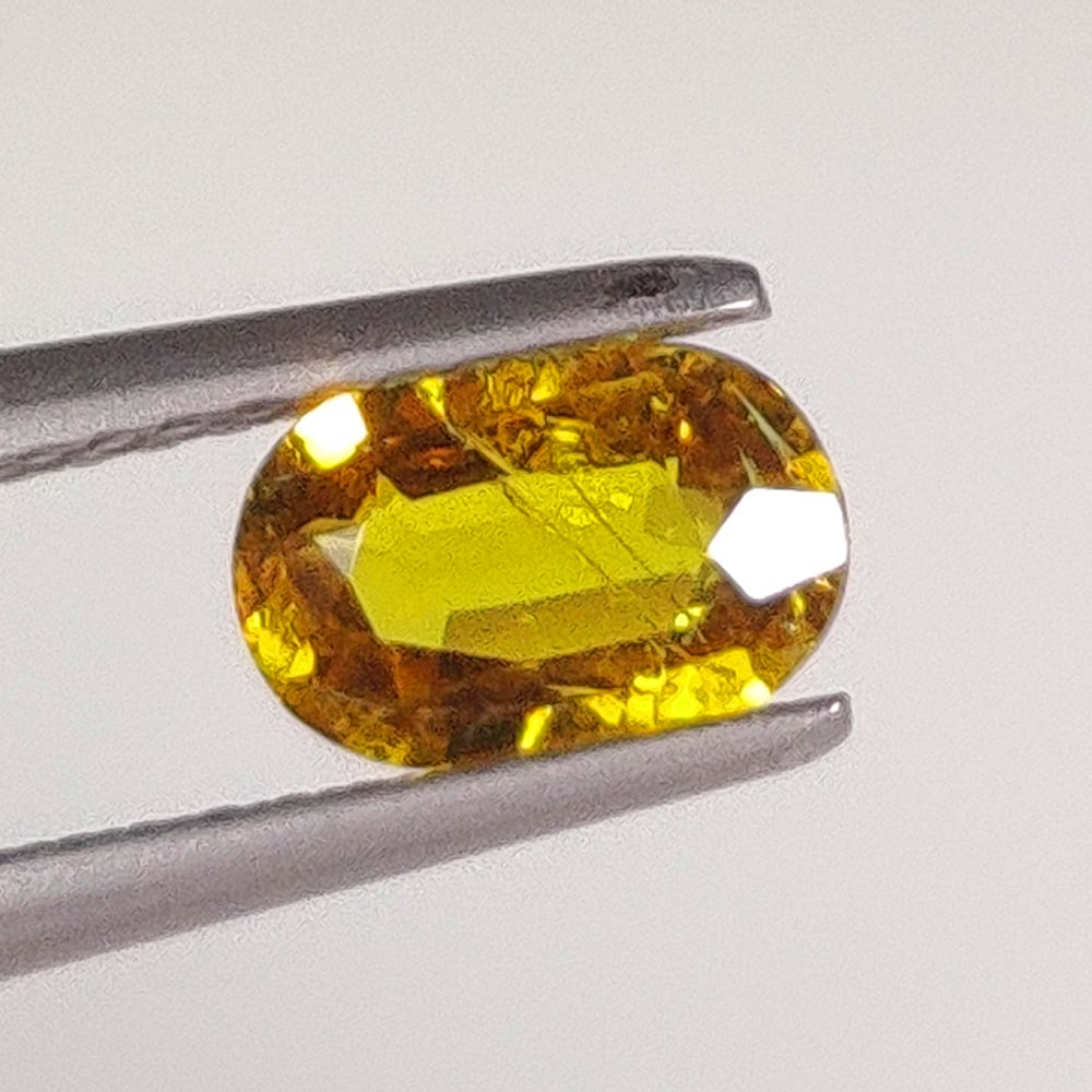0.81 Ct Natural Sphene Oval Cut (1 of 2)