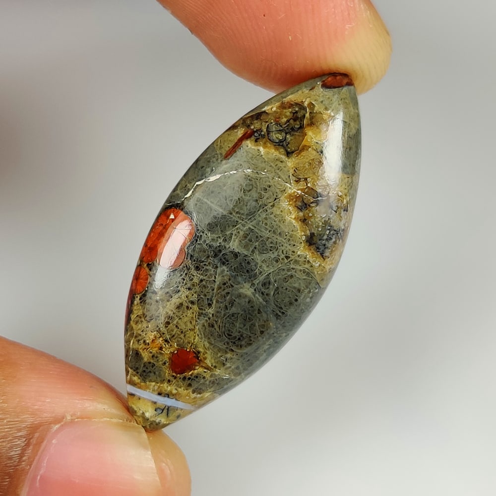 20.15 Ct Natural Peanut Obsidian Marquise Cab: weight - 20.15 Ct / Size - 36.00 x 15.40 x 9.50 mm / Shape - Excellent Marquise Cab / Origin - Brazil / Treatment - None