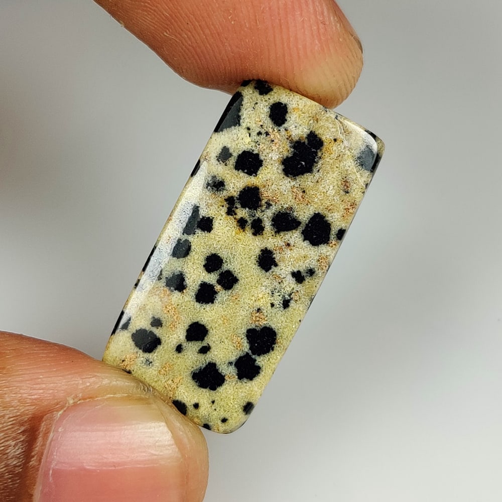 19.92 Ct Natural Dalmation Jasper Quartz Cushion Cab (1 of 2)