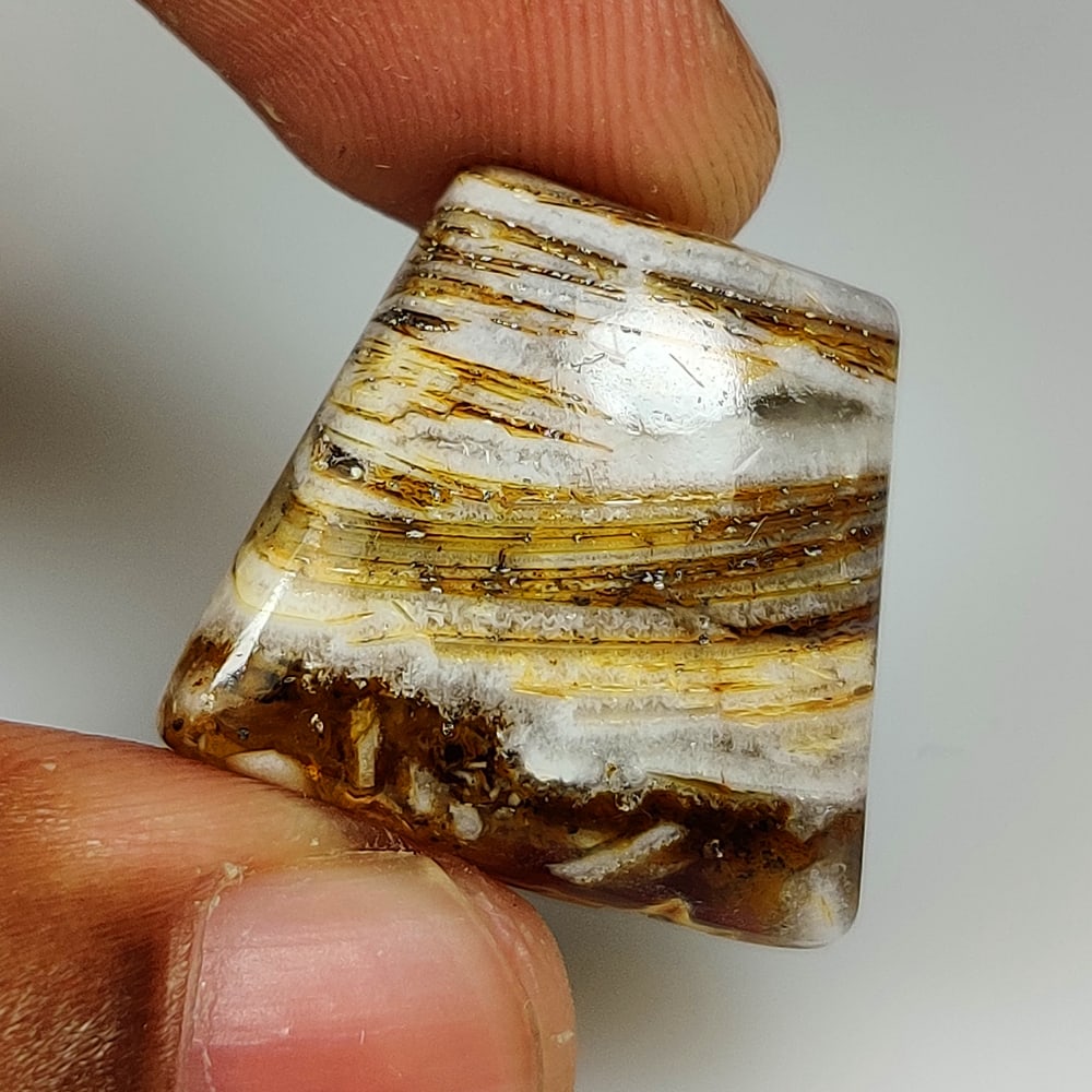 23.18 Ct Natural Wild Horse Jasper Quartz Fancy Cab (1 of 2)