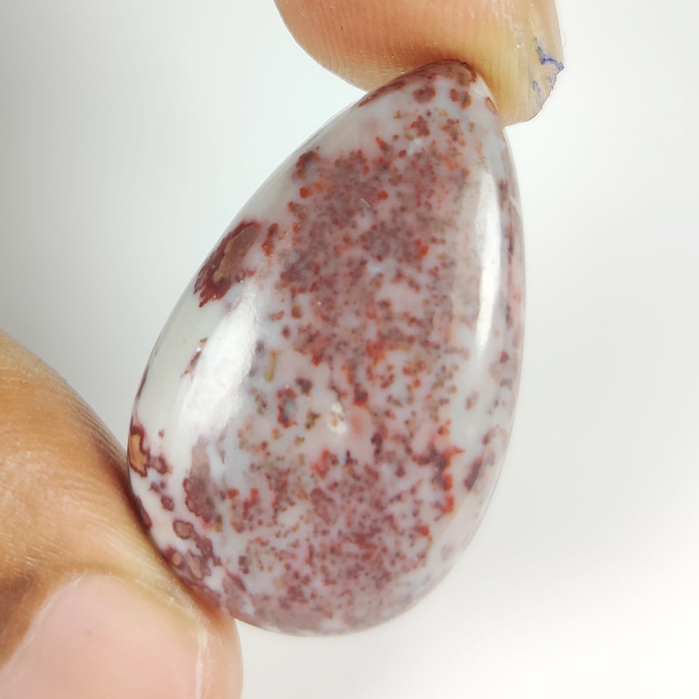 26.60 Ct Natural Sonara Dendritic Jasper Quartz Pear Cab (1 of 2)