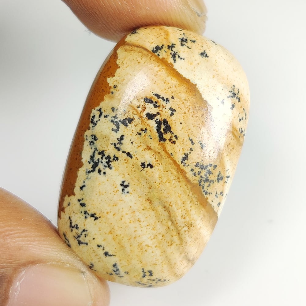 35.15 Ct Natural Wood Jasper Quartz Cushion Cab (1 of 2)