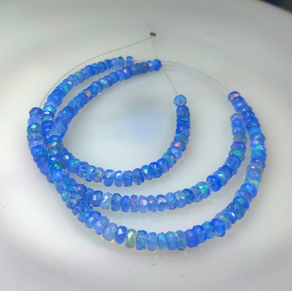 24.21 Ct Natural Morganite Round Cut Beads: Weight - 24.21 Ct / Dimensions - 3.40 - 3.70 mm / 94 Pc's / Shape - Round Cut Beads / Color - Light Pink / Clarity - VVS / Origin - Mozambique / Treatment - None