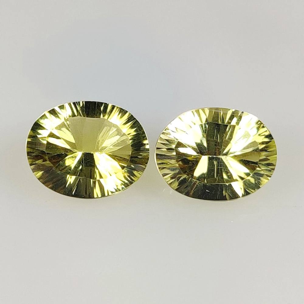 7.96 Ct Natural Lemon Quartz Oval Cut: Weight - 7.96 Ct / Dimensions - 12.00 x 9.60 x 6.50 mm / Top Quality Luster / Excellent Oval Cut / Origin - Brazil / Treatment - Heated