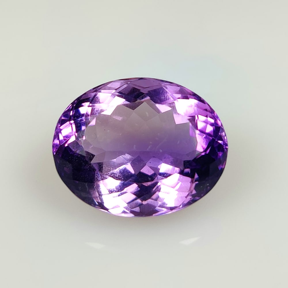 18.91 Ct Natural Purple Amethyst Oval Cut (1 of 2)