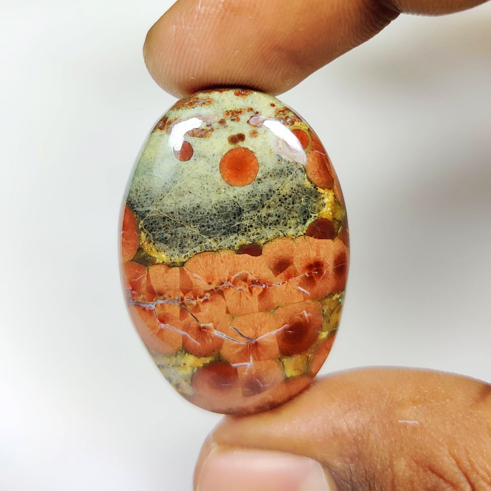 39.81 Ct Natural Peanut Obsidian Oval Cab: weight - 39.81 Ct / Size - 37.00 x 24.20 x 6.50 mm / Shape - Excellent Oval Cab / Origin - Brazil / Treatment - None