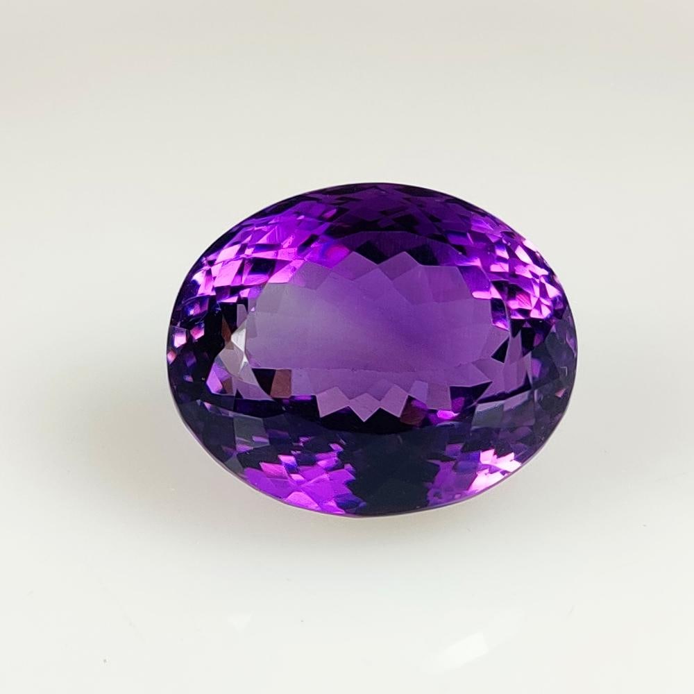 20.26 Ct Natural Purple Amethyst Oval Cut (1 of 3)