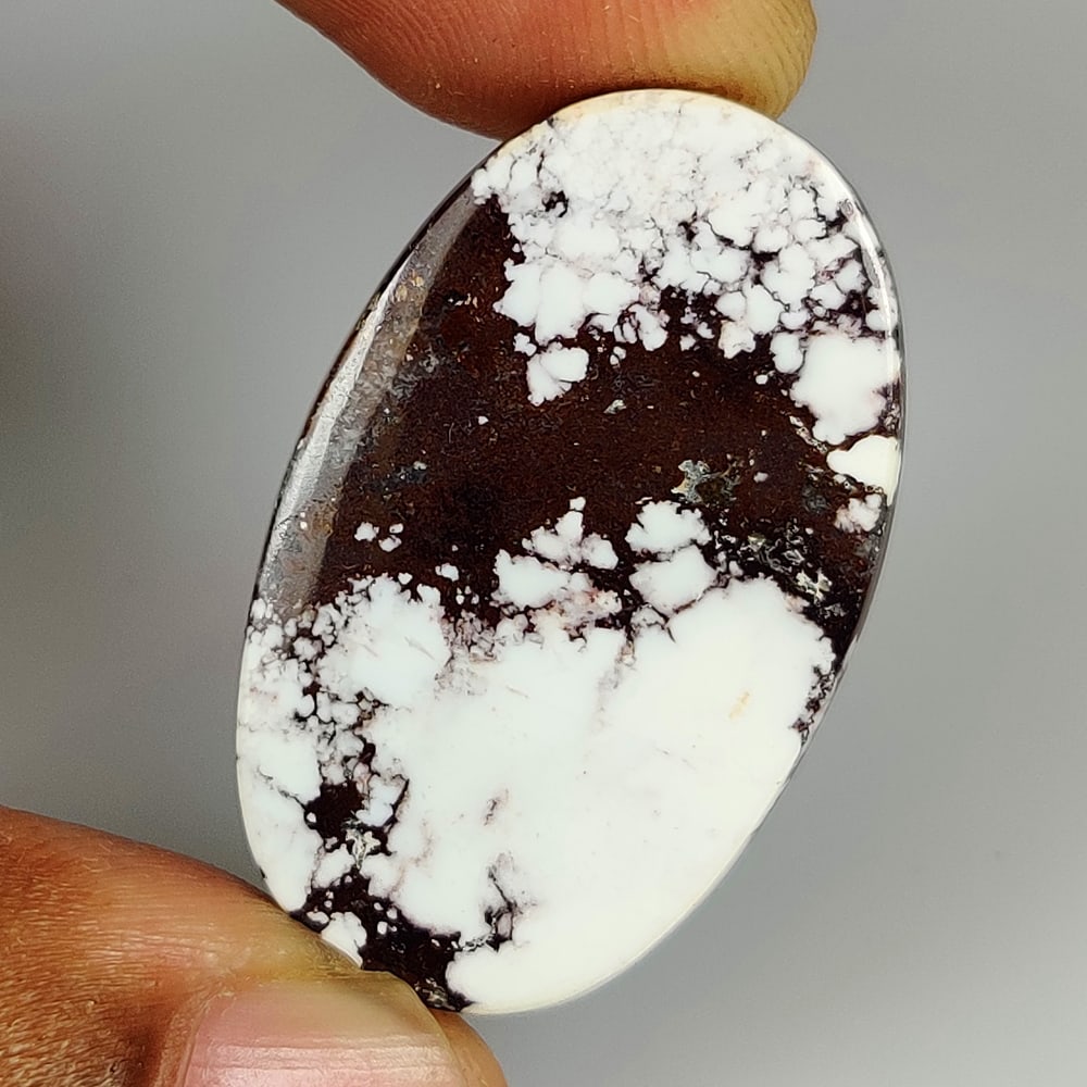 29.59 Ct Natural Wild Horse Jasper Quartz Oval Cab (1 of 2)