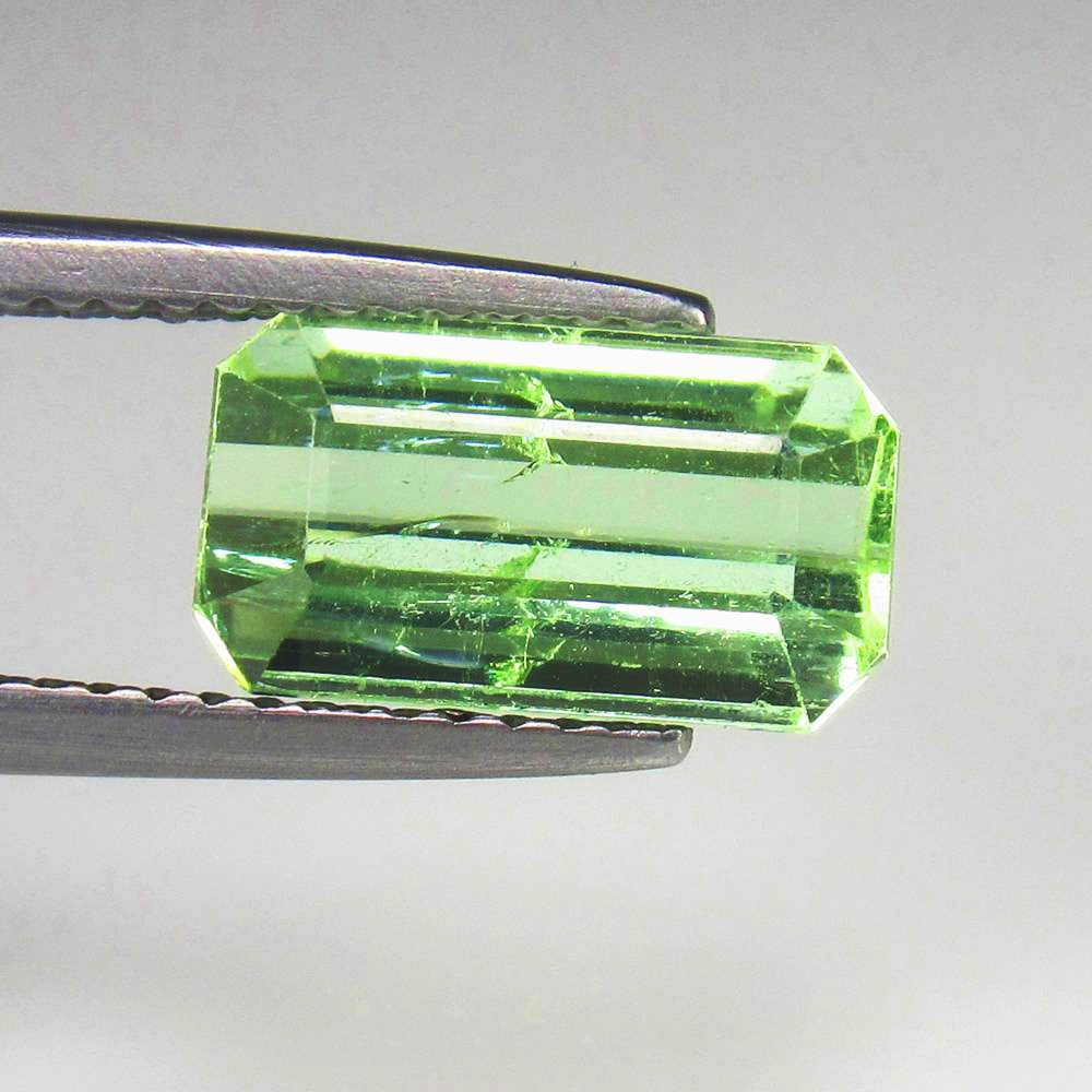 2.83 Ct Natural Mint Green Tourmaline Octagon Step Cut: Weight - 2.83 Ct / Dimensions - 11.00 x 6.20 x 4.70 mm / Shape & Cut - Octagon Cut / Color - Green / Transparency - Transparent / Comments - Unheated