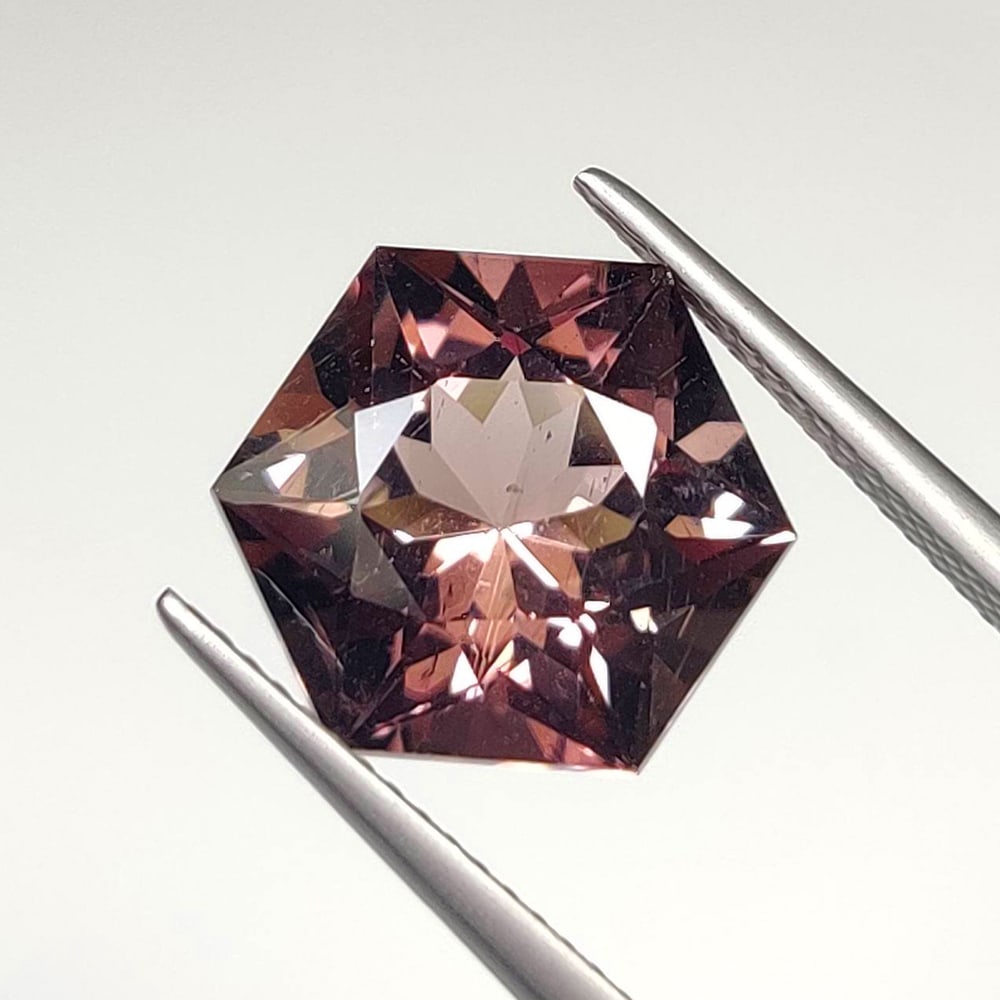 6.04 Ct Natural Scapolite Hexagon Cut: Weight - 6.04 Ct / Dimensions -12.00 x 12.00 x 8.20 mm / Top Class Quality / Hexagon Cut / Origin - Brazil / Treatment - None