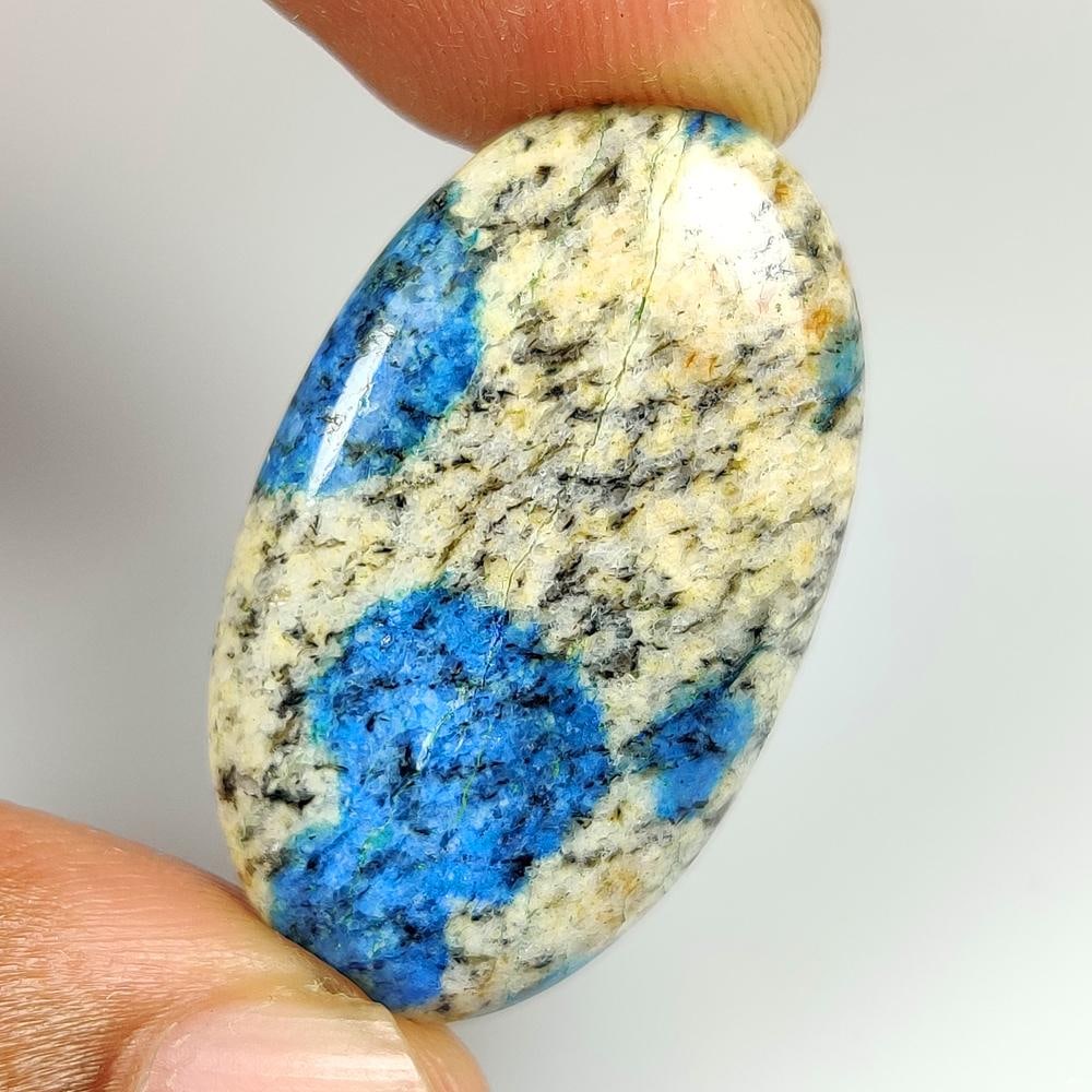 23.30 Ct Natural K2 Jasper Quartz Oval Cab (1 of 2)