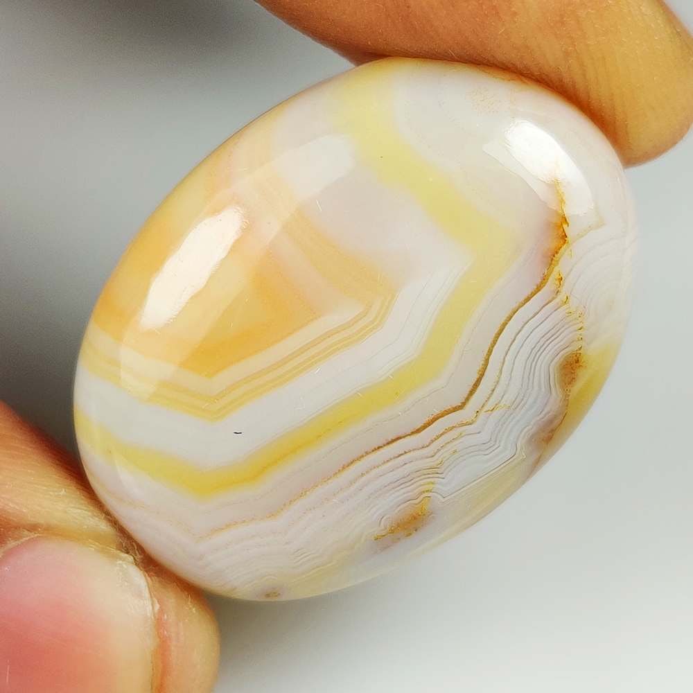 53.12 Ct Natural Dendrite Agate Oval Cab (1 of 2)