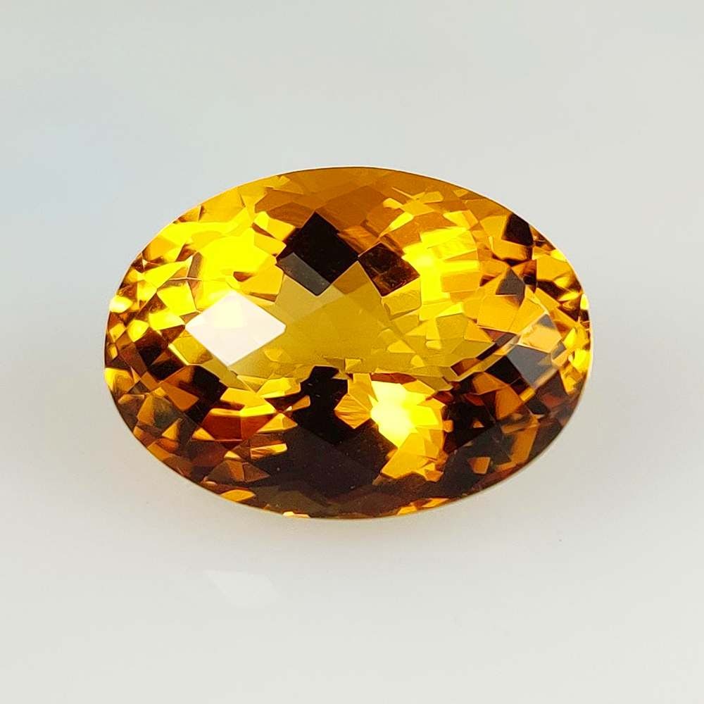 12.98 Ct Natural Citrine Oval Cut (1 of 2)