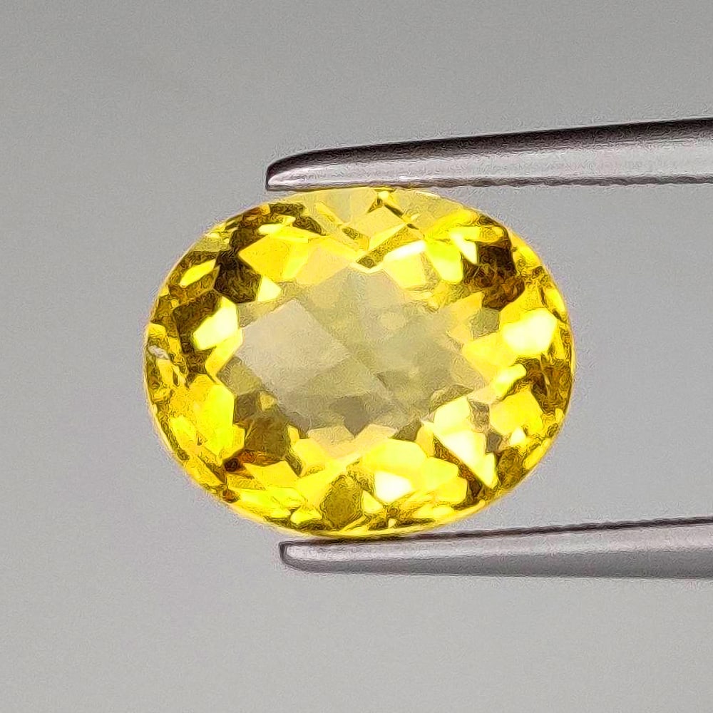 3.03 Ct Natural Yellow Citrine Oval Cut (1 of 2)