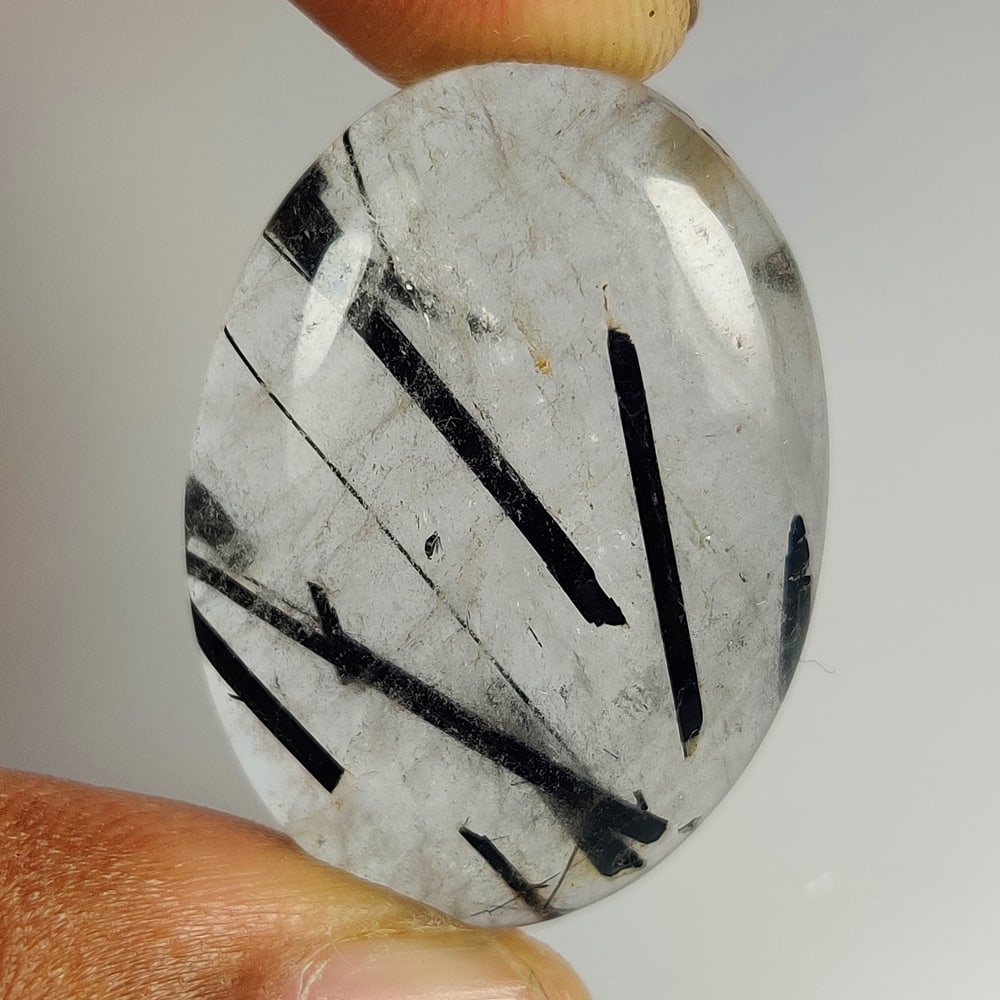 35.76 Ct Natural Rutile Quartz Oval Cab: Weight - 35.76 Ct / Dimensions - 31.00 x 21.80 x 6.90 mm / Shape & Cut - Oval Cab / Transparency - Transaprent / Origin - Norway / Comments - None