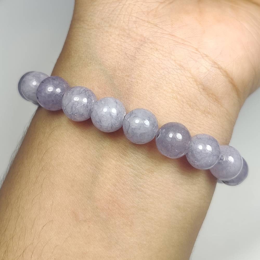 88.12 Ct Natural Pink Amethyst Round Ball Beads Bracelet: Weight - 88.12 Ct / Dimensions - 8.20 - 8.50 mm / 24 Pc's / 7.5" inches / Shape - Round Ball Beads / Color - Pink / Clarity - VVS / Origin -Brazil / Treatment - None