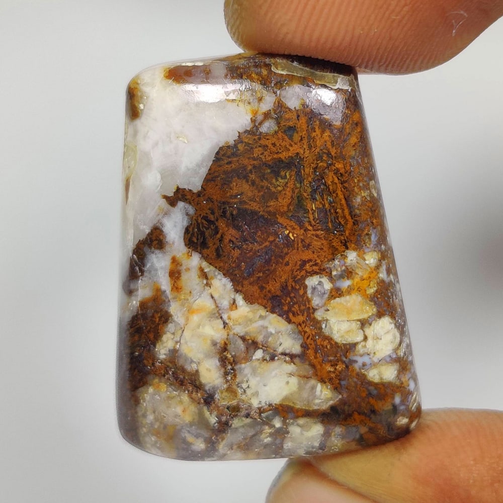 25.82 Ct Natural Wild horse Jasper Quartz Fancy Cab (1 of 2)