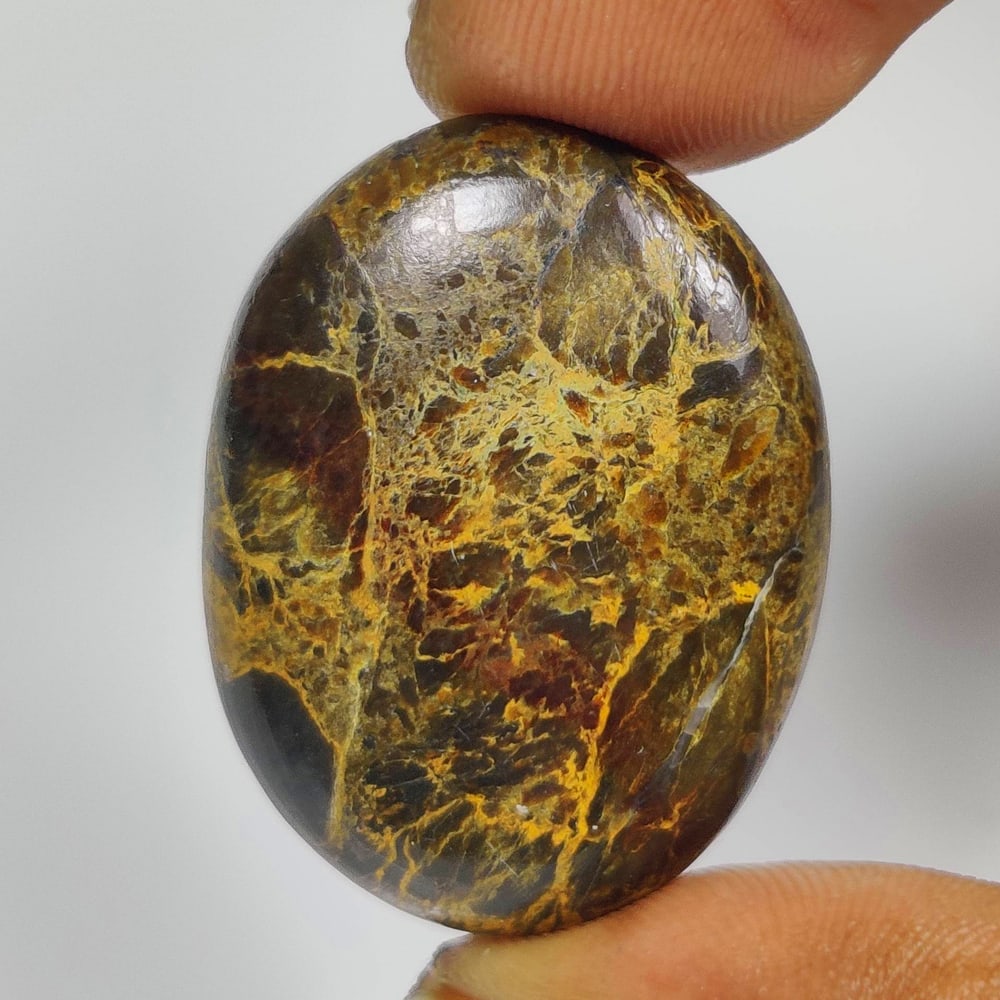 25.60 Ct Natural Jasper Quartz OVal Cab (1 of 2)