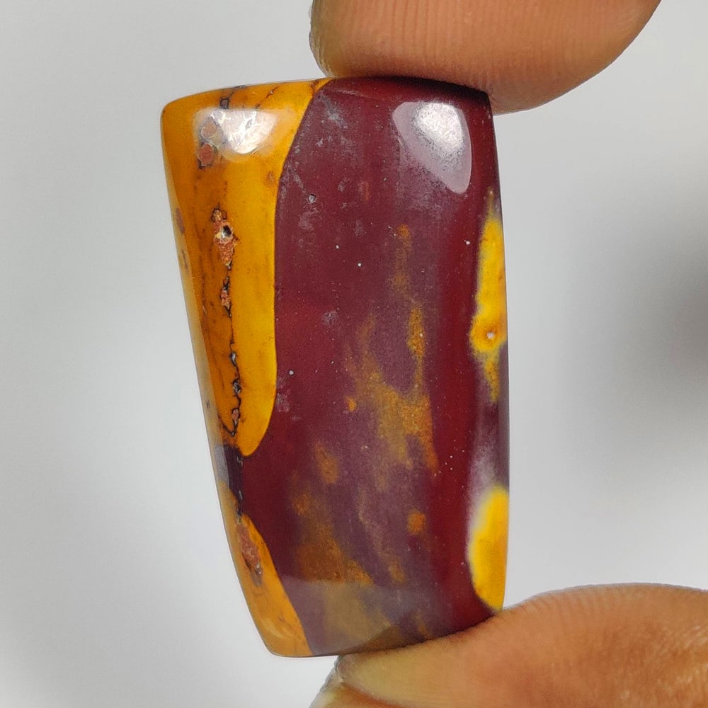 21.92 Ct Natural Mookaite Jasper Quartz Fancy Cab: weight - 21.92 Ct / Dimensions -30.00 x 16.10 x 4.70 mm / Shape - Excellent Fancy Cab / Origin - Brazil / Treatment - None