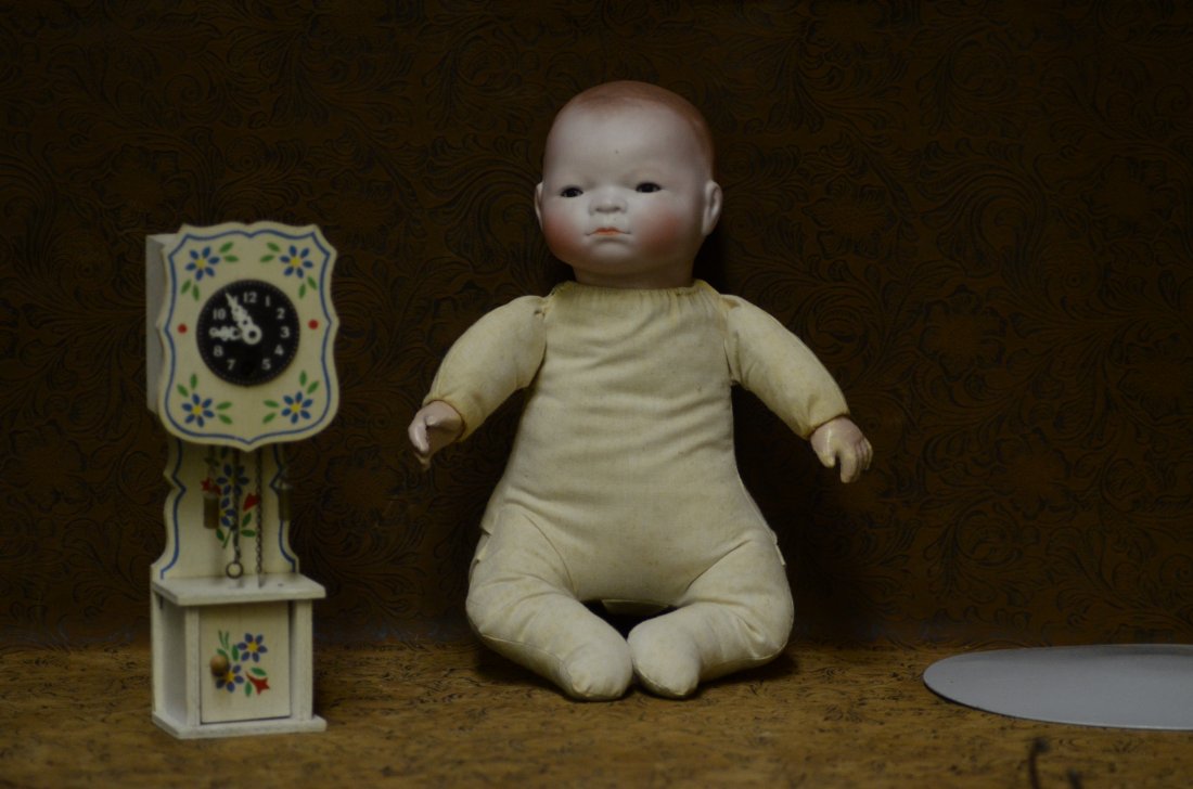 11" Antique Sleeping Baby Doll (1 of 1)