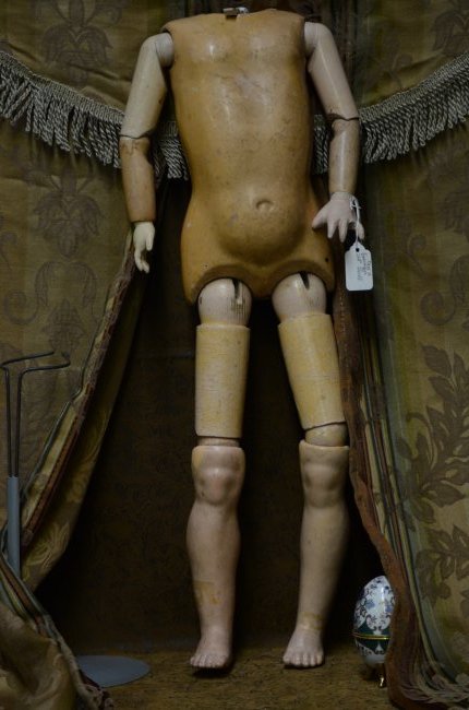 14" Petite Antique Rare Signed Body (1 of 3)