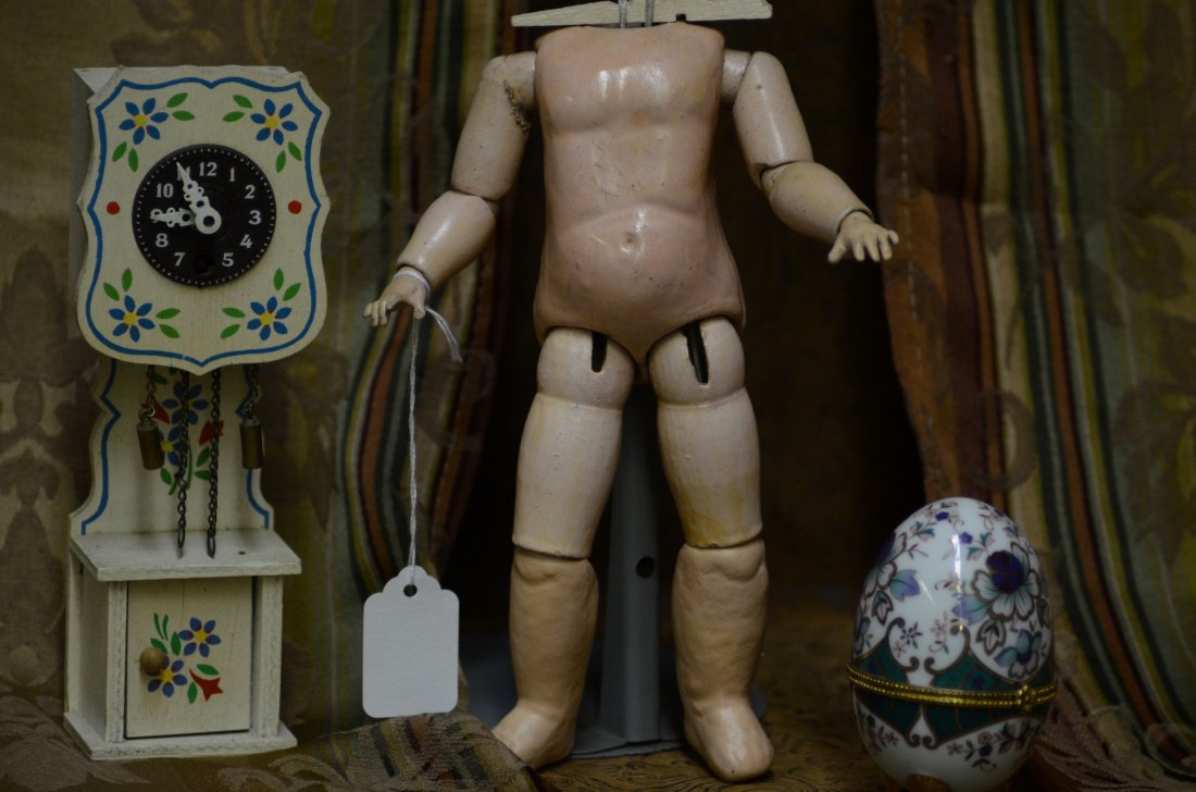 9" Antique Doll Body FOR JUMEAU (1 of 2)