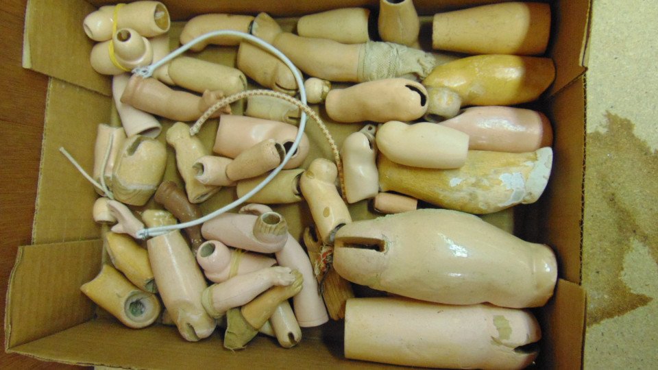 Assorted Mixed Doll Part Lot (1 of 1)