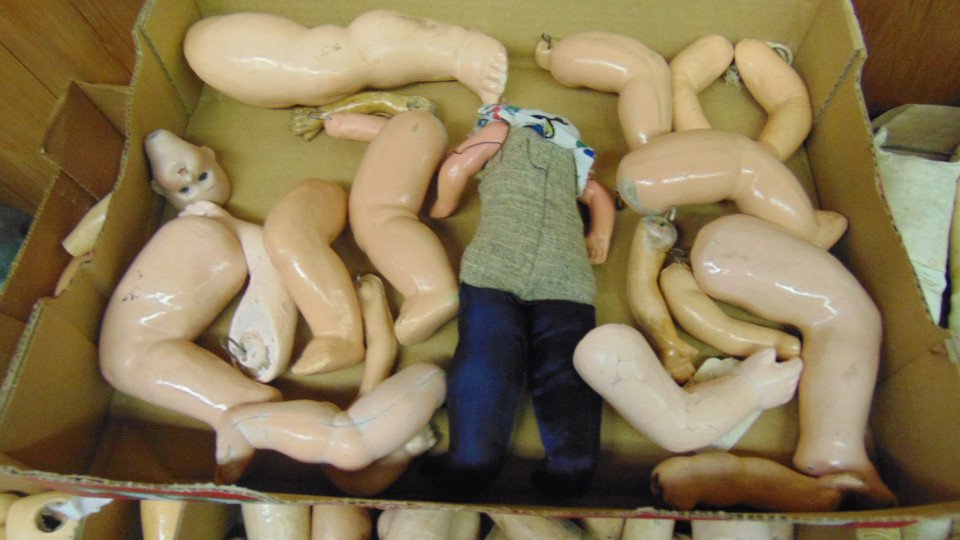 Miscellaneous Doll Parts Lot (1 of 1)