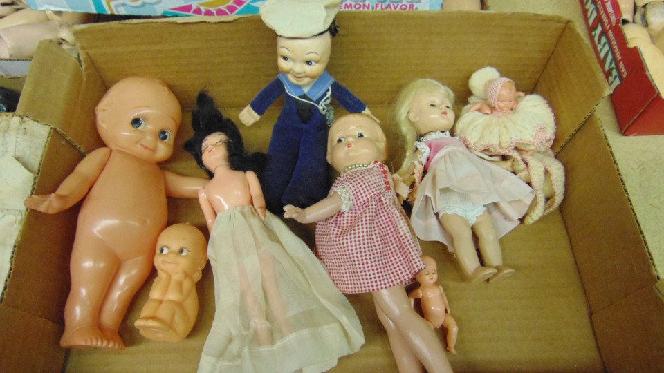 Mixed Vintage/Antique Dolls (1 of 1)
