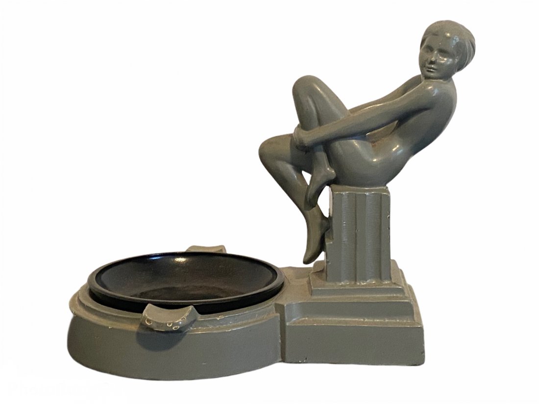 Art Deco Frankart Figural Ashtray (1 of 7)