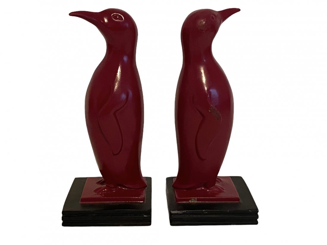 Frankart Art Deco Penguin Bookends (1 of 12)