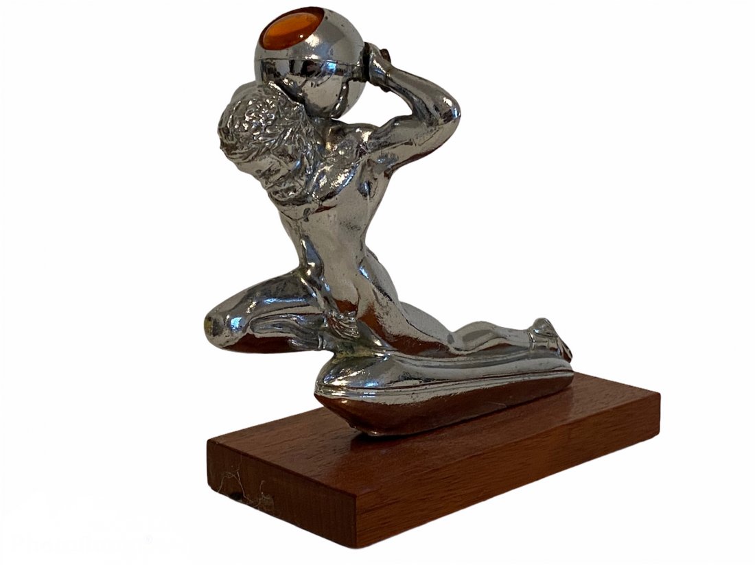 Vintage Atlas Car Automobile Hood Ornament (1 of 8)