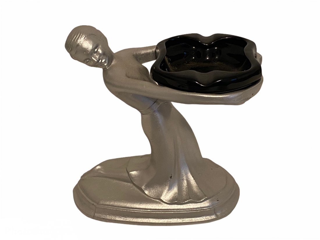 Art Deci Figural Ashtray (1 of 6)