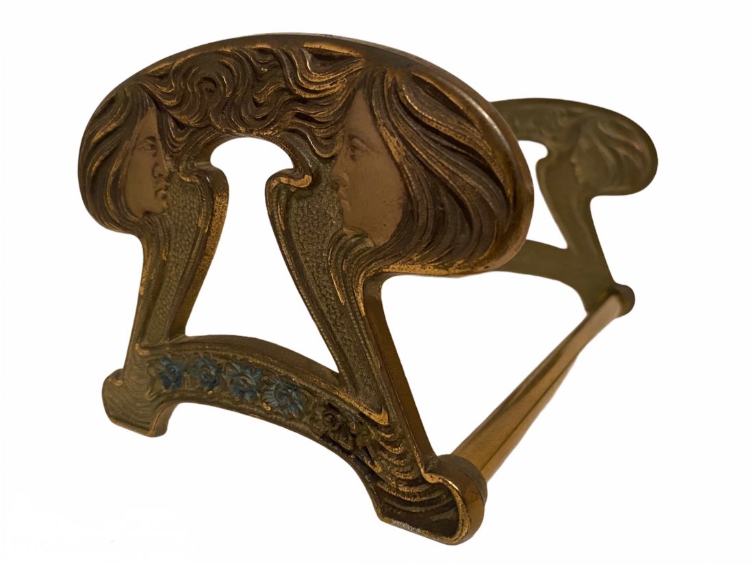 Art Nouveau Expandable Book Rack (1 of 5)