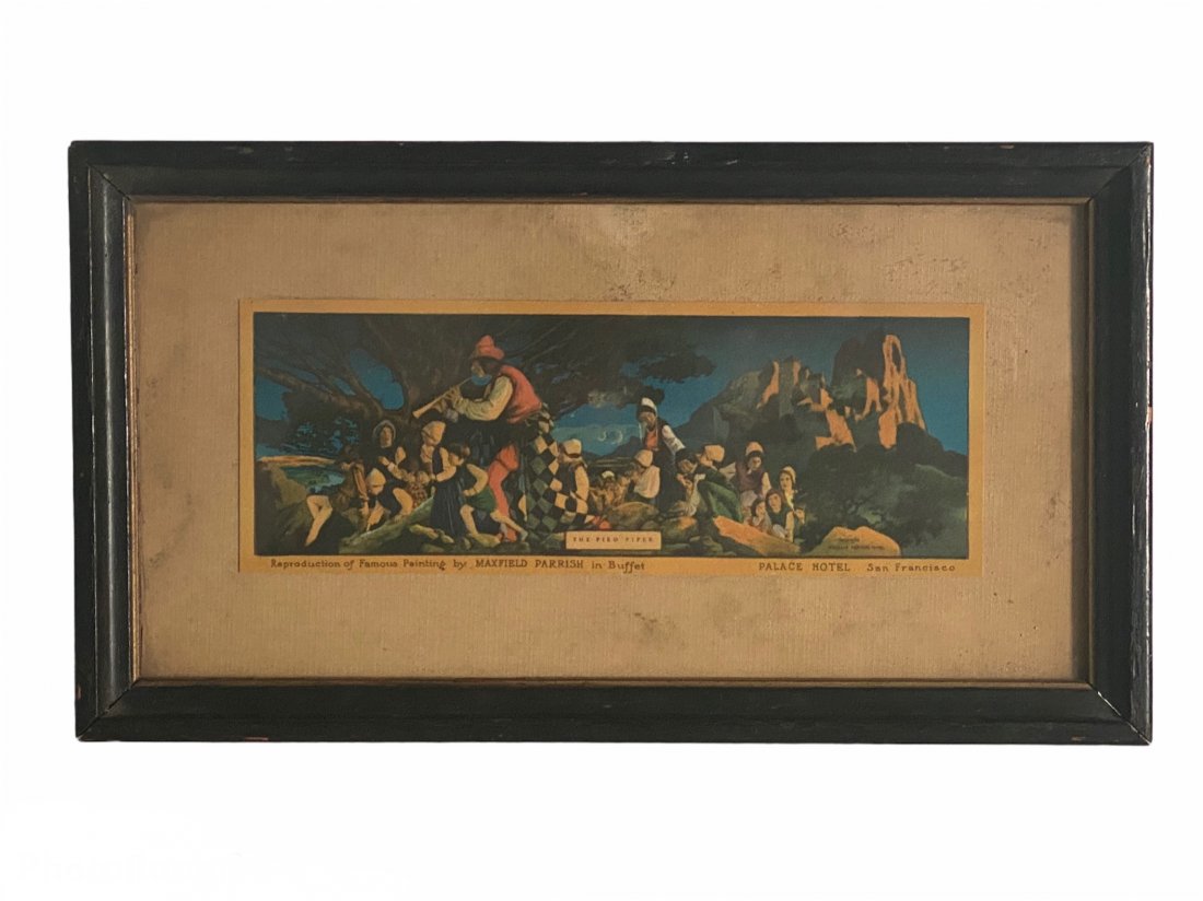 Maxfield Parrish The Pied Piper 1909 Palace Hotel (1 of 8)