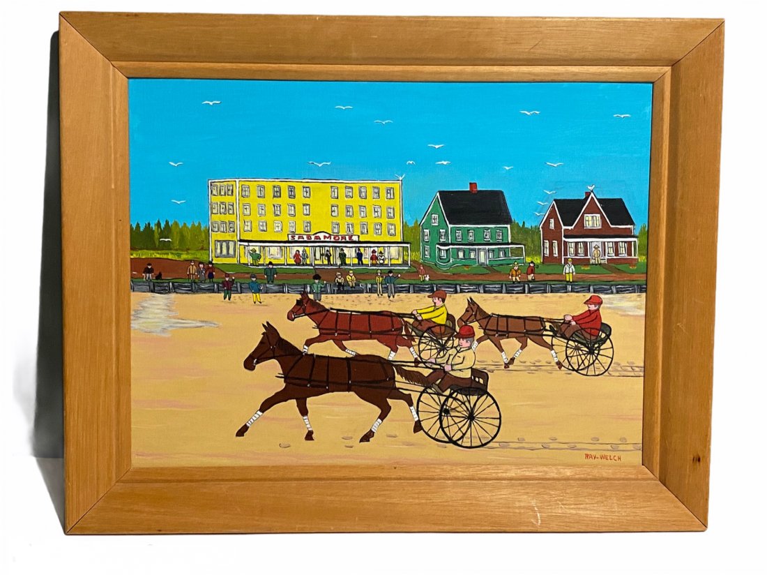 Racing on the Beach at Kennebunk ME by Ray Welch (1 of 7)