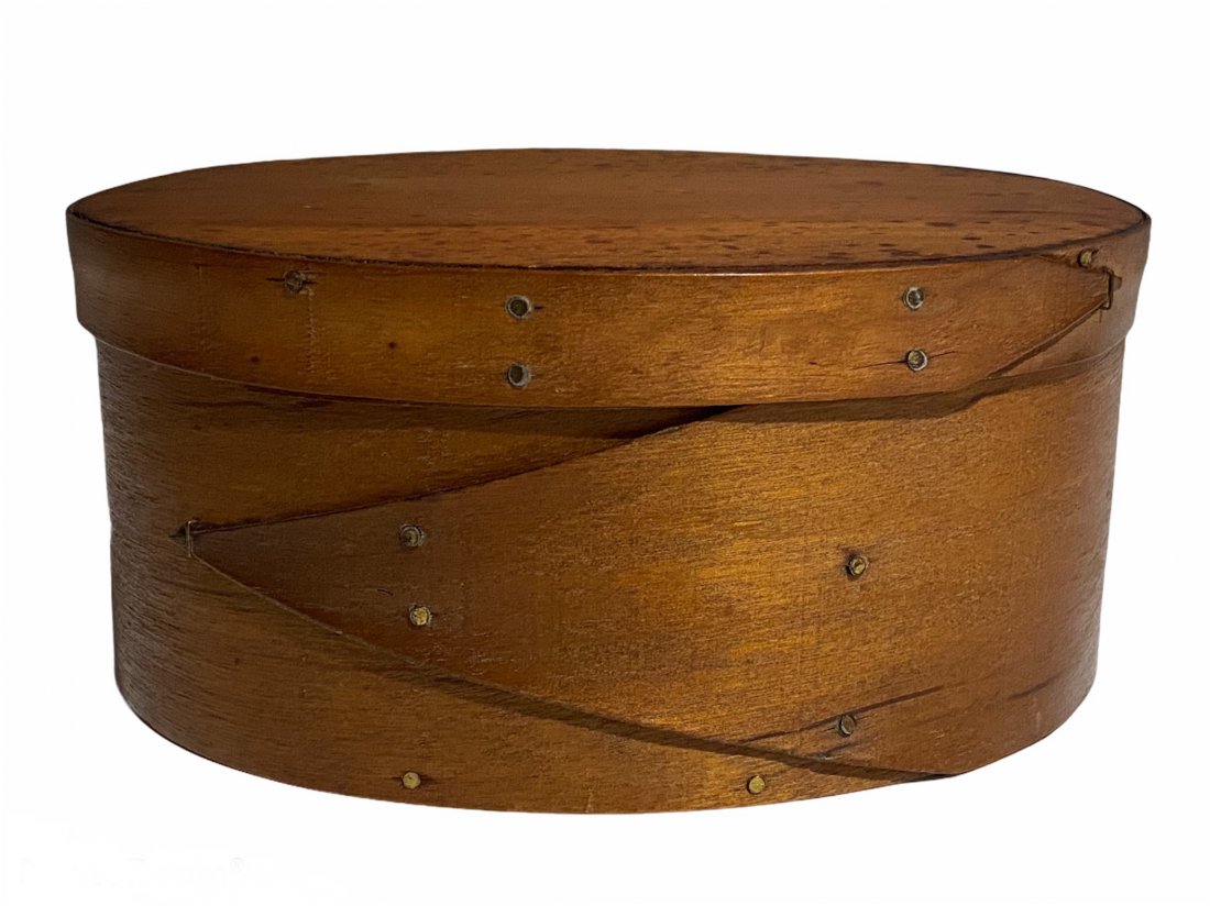 Old Time Wooden Ware Frye's Measure Wilton NH: Old Time Wooden Ware Frye's Measure Wilton NH. It measures 3.25"TX7.5"WX6"D.