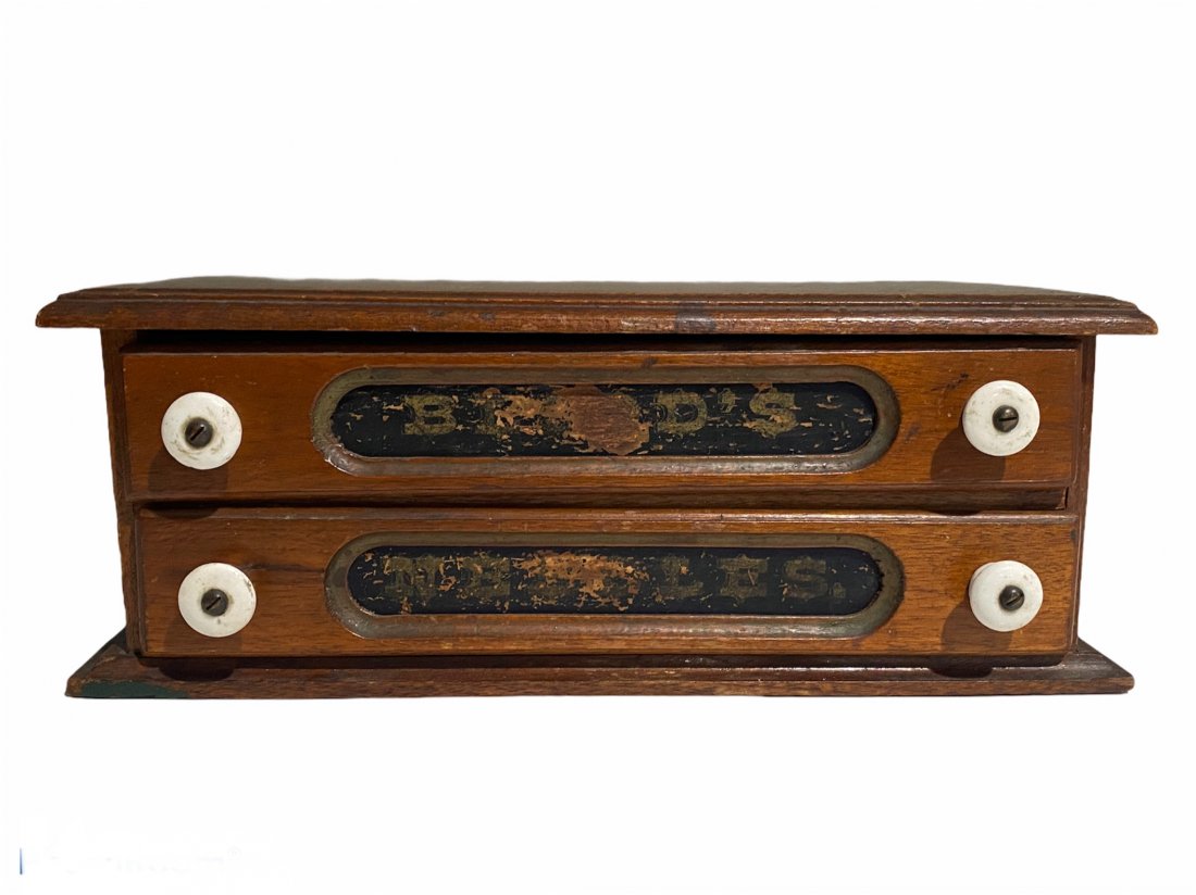 Antique Spool Cabinet (1 of 7)