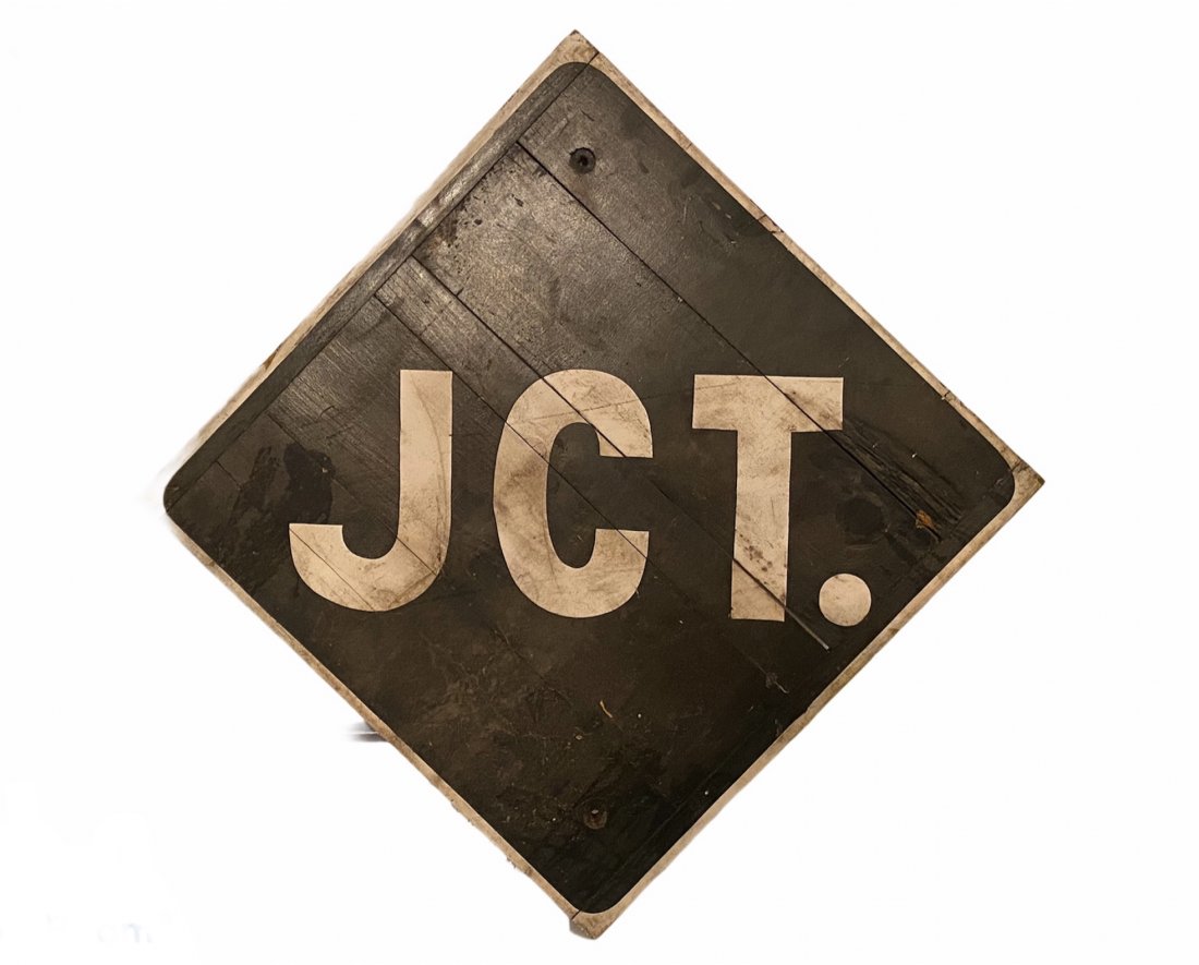 Old Paint Wood Road Street Highway Sign- Junction (1 of 4)