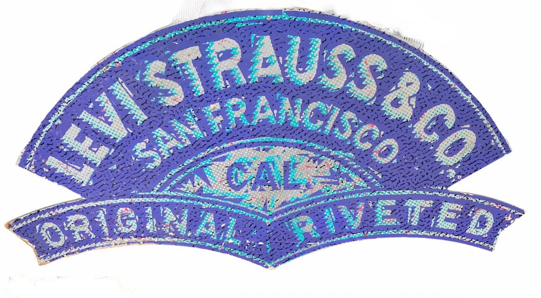 Levi’s Jeans Advertising Sign (1 of 5)