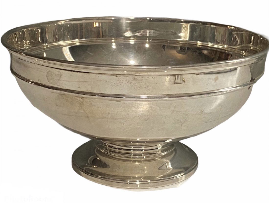 Large Heavy Sterling Silver International Bowl (1 of 6)