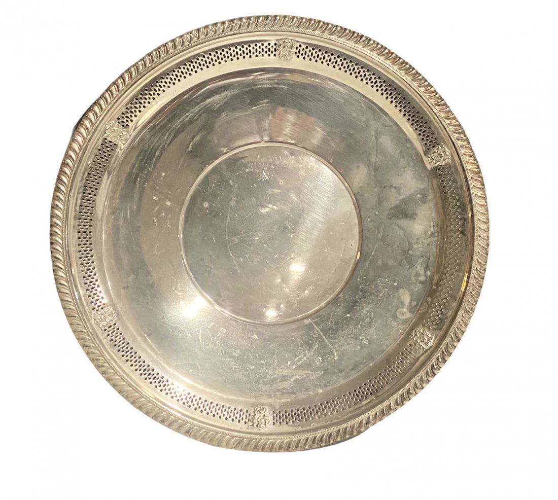 B&M Sterling Silver Charger Platter Dish (1 of 7)