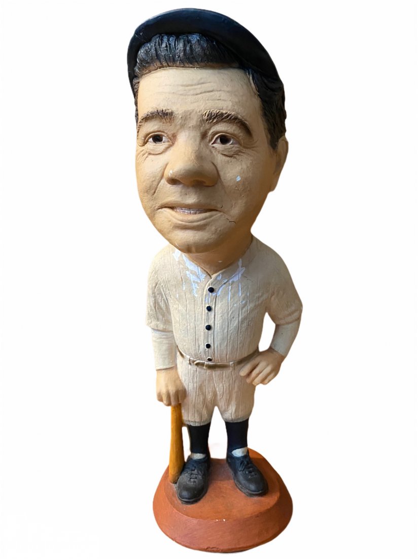 Rare Esco Chalkware Figure of Babe Ruth (1 of 6)