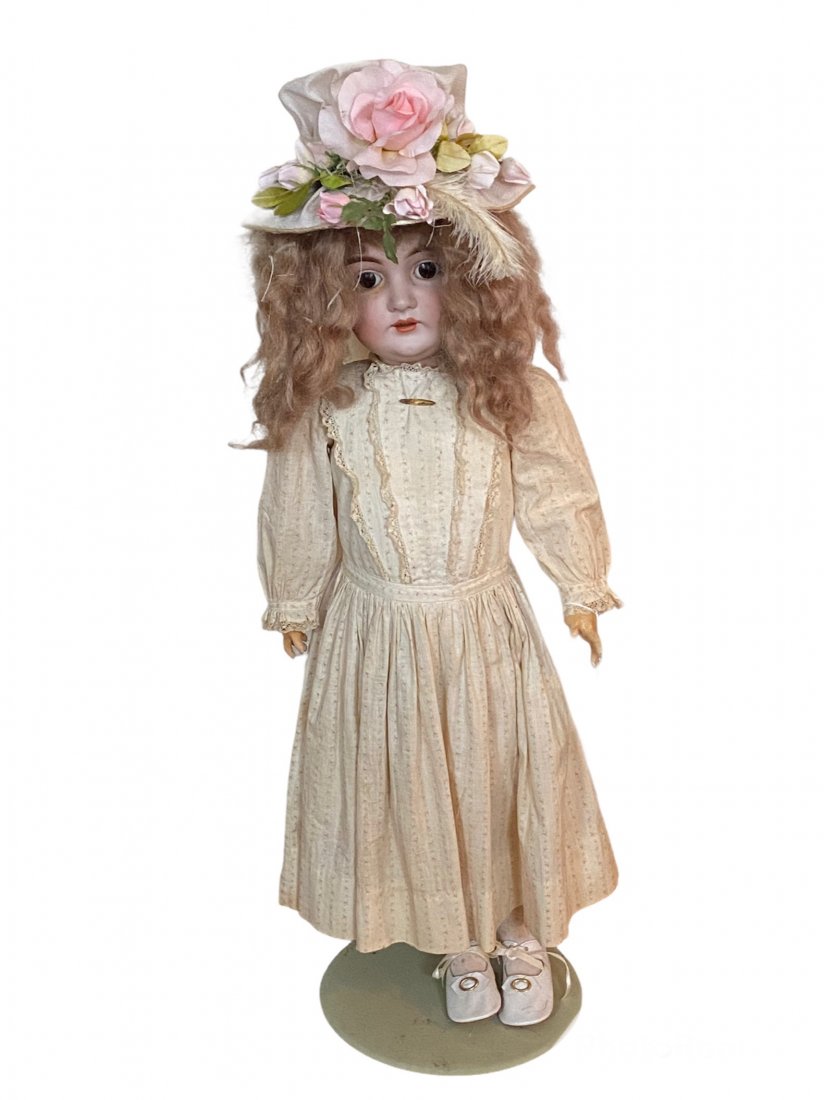 Large Antique German Kestner Bisque Head Doll (1 of 5)