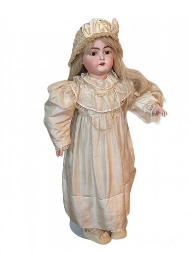 Antique Bisque Doll Marked H 1/2