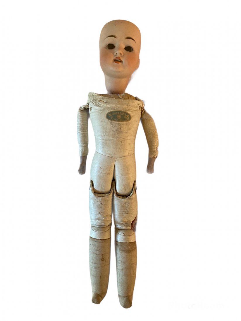 Gans & Seyfarth Bisque Doll Head, Florodora Body (1 of 6)