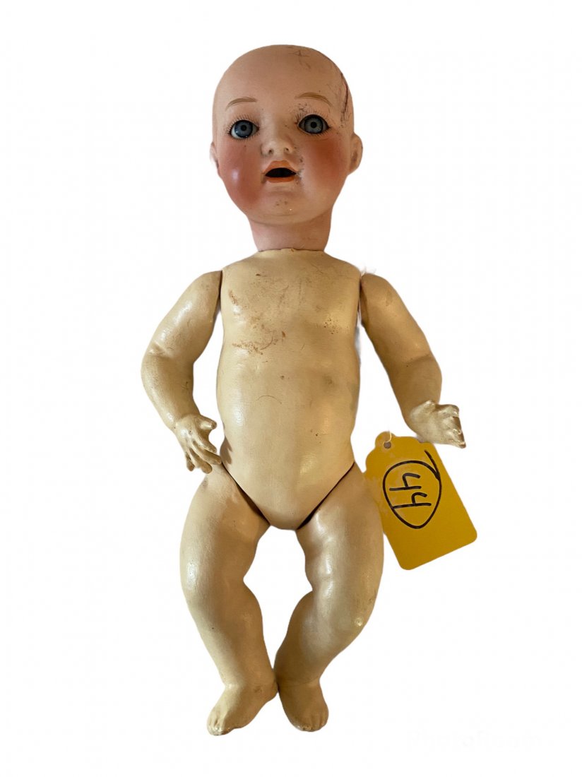 Antique Bisque Head Baby Doll (1 of 4)